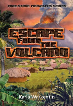 Escape from the volcano [book] / by Karla Marie Krahn-Warkentin ; illustrated by Ron Adair.