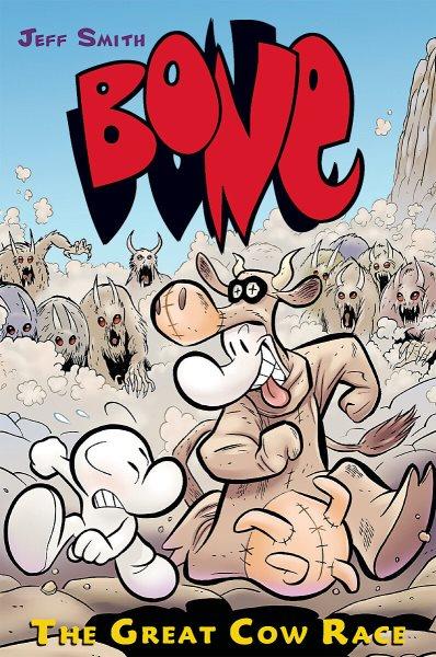 The great cow race / by Jeff Smith ; with color by Steve Hamaker.