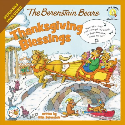 The Berenstain Bears Thanksgiving blessings.