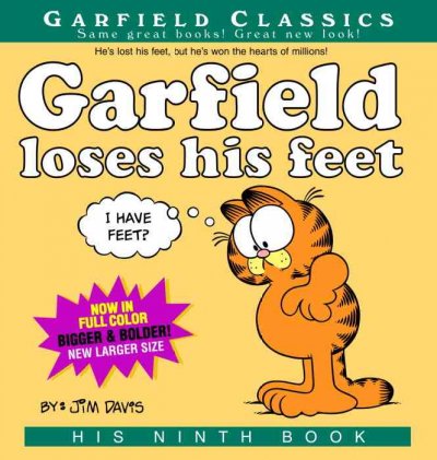 Garfield loses his feet / by Jim Davis.