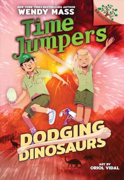 Dodging dinosaurs / by Wendy Mass ; illustrated by Oriol Vidal.
