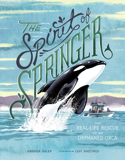 The spirit of Springer : the real-life rescue of an orphaned orca / Amanda Abler ; illustrated by Levi Hastings.