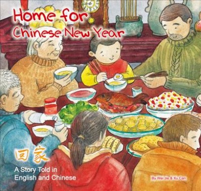 Home for Chinese New Year : a story told in English and Chinese / by Wei Jie and Xu Can ; translated by Yijin Wert.