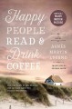 Go to record Happy people read and drink coffee