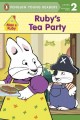 Ruby's tea party. Cover Image